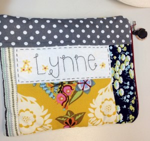 Personalized pouch - front