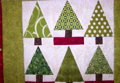 Free motion quilting