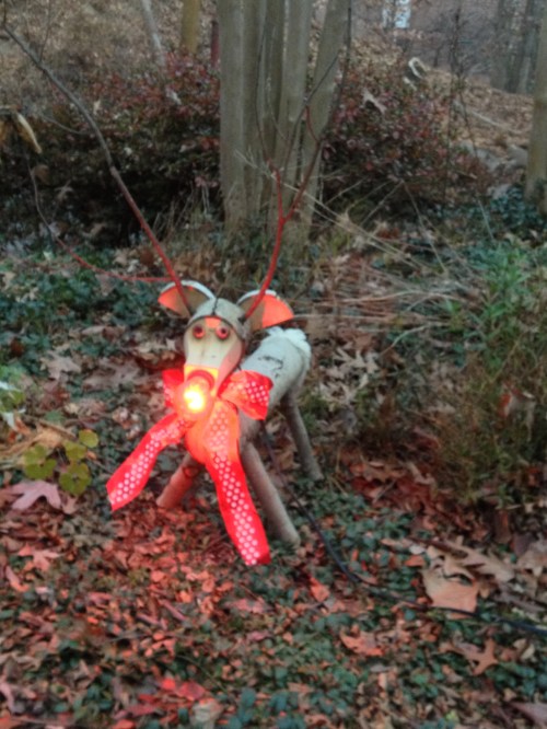 Outdoor Rudolph