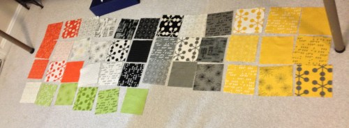 Moda Comma charm pack - all 42 fabrics.