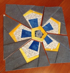 Ready to be sewn together.