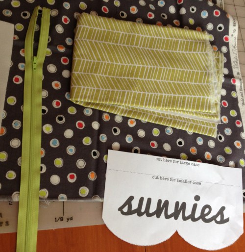 Materials gathered together