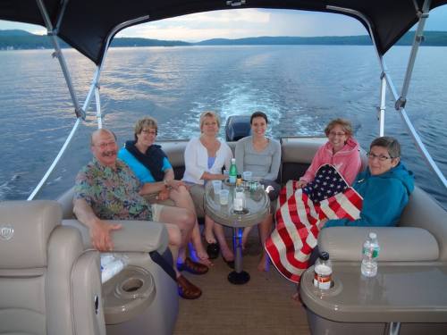 Sunset on Lake Winnisquam