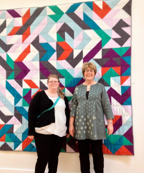 Carla Voorhees with "HST Journey"