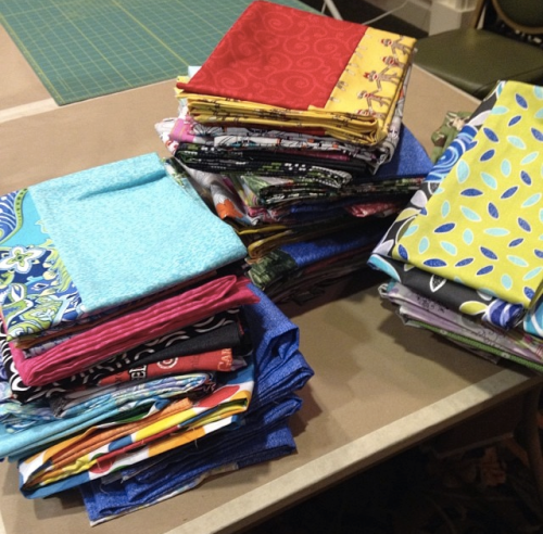 Pillowcases made for ConKer Cancer.