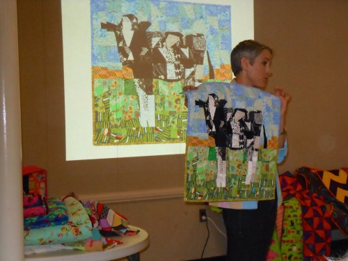 The quilt she thought she'd "never" make.